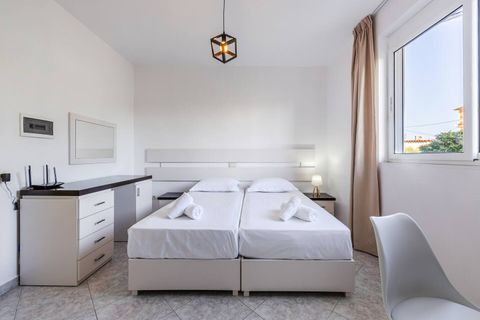 Bedroom with a double bed