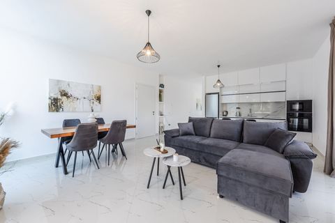 Living room and dining area