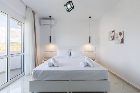 Bedroom with a double bed