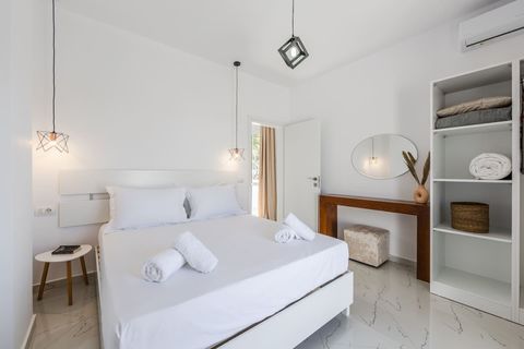 Bedroom with a double bed