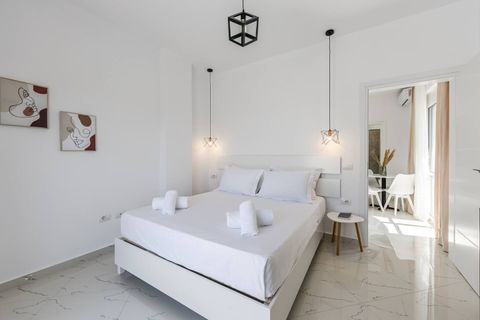 Bedroom with a double bed