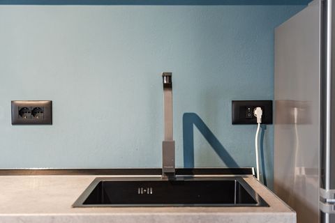 Fully-equipped kitchen details