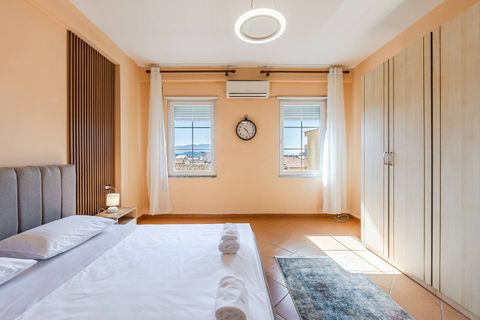 Bedroom 1 with a double bed