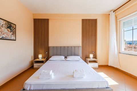 Bedroom 1 with a double bed