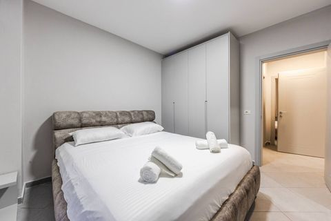 Bedroom 1 with a double bed