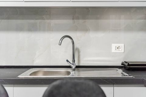 Fully-equipped kitchen details