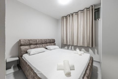 Bedroom 1 with a double bed