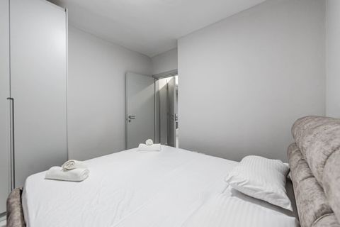 Bedroom 1 with a double bed