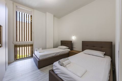 Bedroom 2 with two single beds