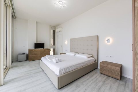 Bedroom 1 with a double bed (first floor)