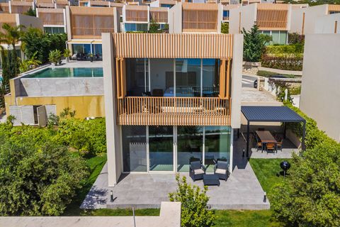 View of the villa (Drone shot)