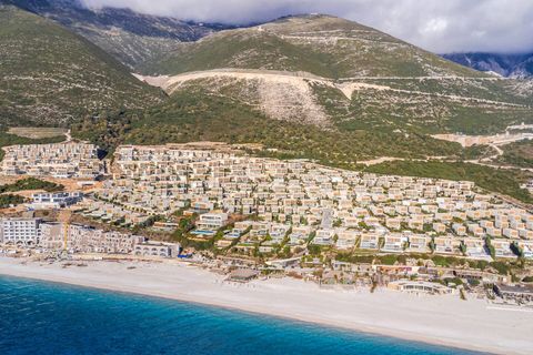 Drone shot of the resort