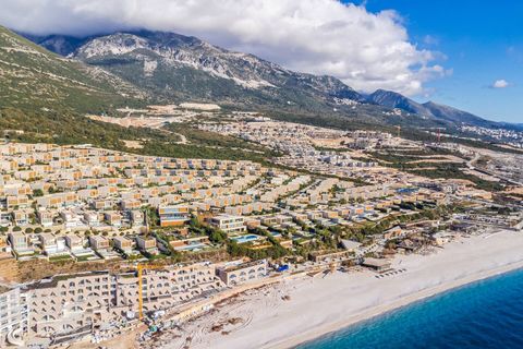Drone shot of the resort