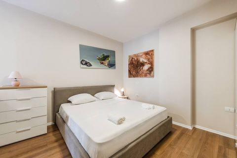 Bedroom with a double bed and a single bed