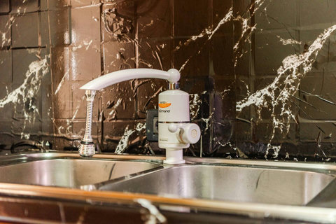 Fully-equipped kitchen details