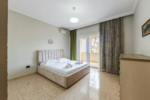 Bedroom 1 with a double bed