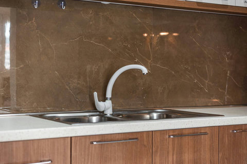 Fully-equipped kitchen details