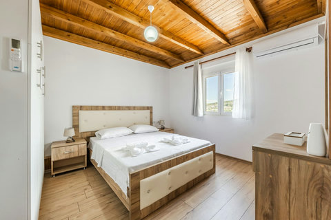 Bedroom 1 with a double bed