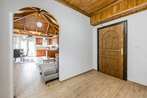 Living room and entrance