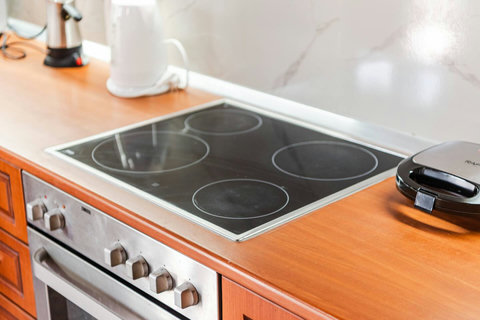 Fully-equipped kitchen details