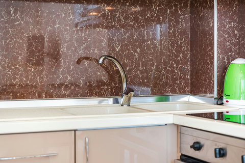 Fully-equipped kitchen details