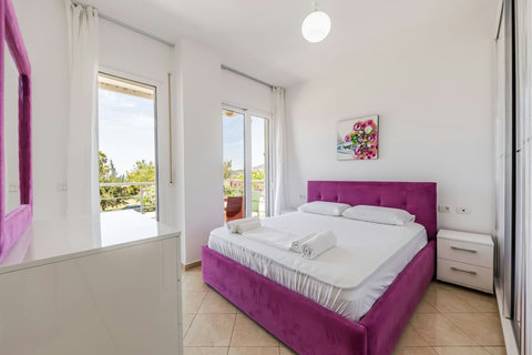 Bedroom 1 with a double bed