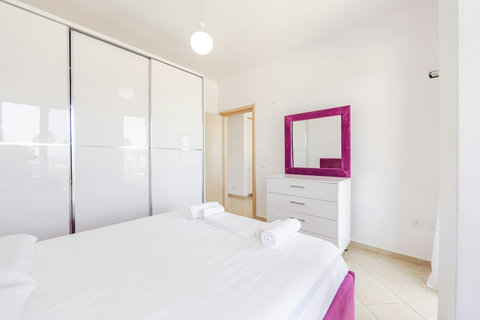 Bedroom 1 with a double bed