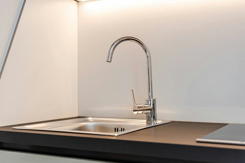 Fully-equipped kitchen details