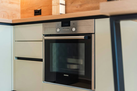 Fully-equipped kitchen details