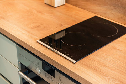 Fully-equipped kitchen details