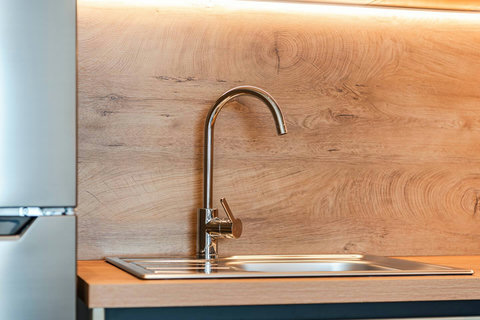 Fully-equipped kitchen details