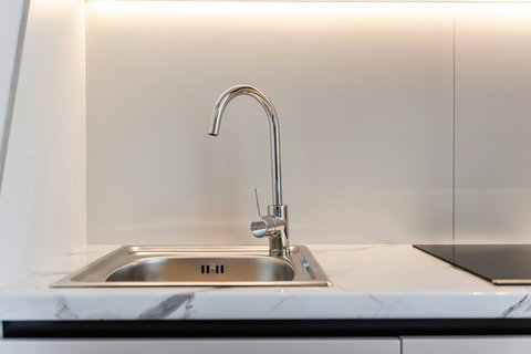 Fully-equipped kitchen details