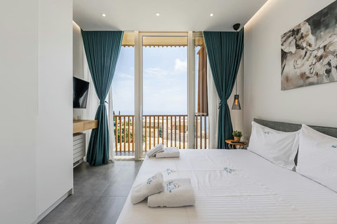 Bedroom 1 with a double bed