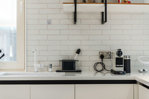 Fully-equipped kitchen details