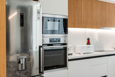 Fully-equipped kitchen details