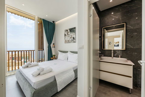 Bedroom 1 with a double bed