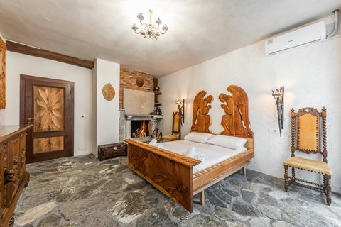 Bedroom 1 with a double bed