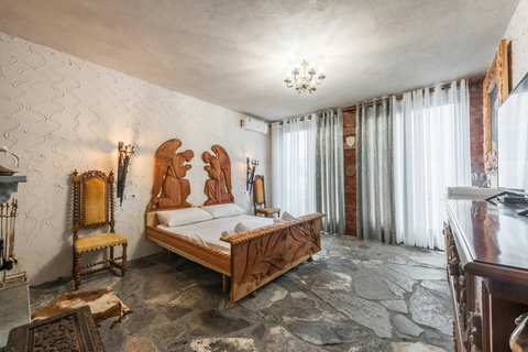 Bedroom 1 with a double bed