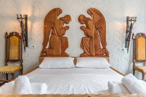 Bedroom 1 with a double bed