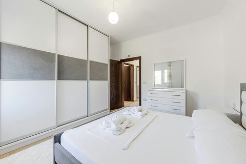 Bedroom 1 with a double bed