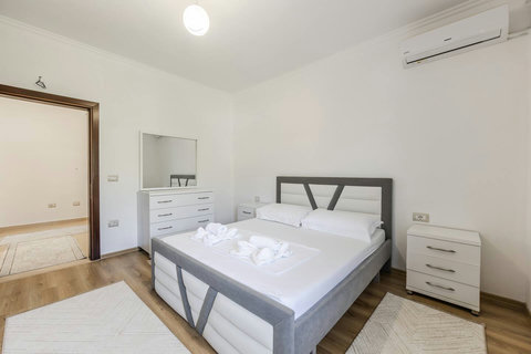 Bedroom 1 with a double bed