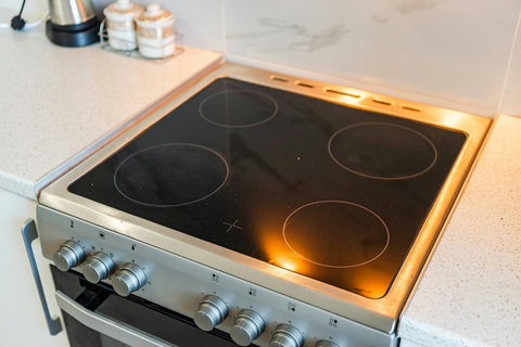 Fully-equipped kitchen details