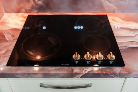 Fully-equipped kitchen details