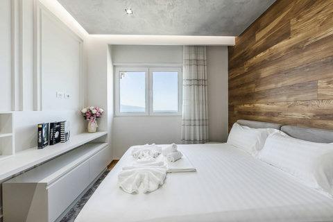 Bedroom 1 with a double bed