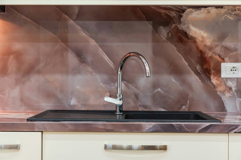 Fully-equipped kitchen details