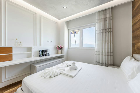 Bedroom 1 with a double bed