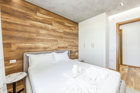 Bedroom 1 with a double bed