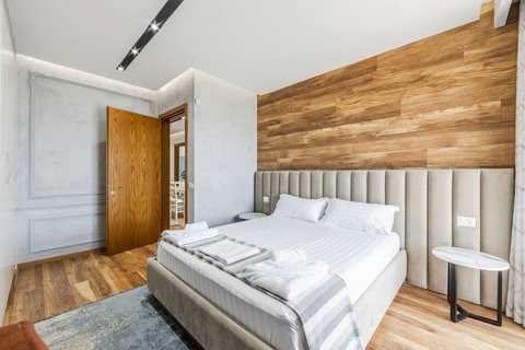 Bedroom 1 with a double bed