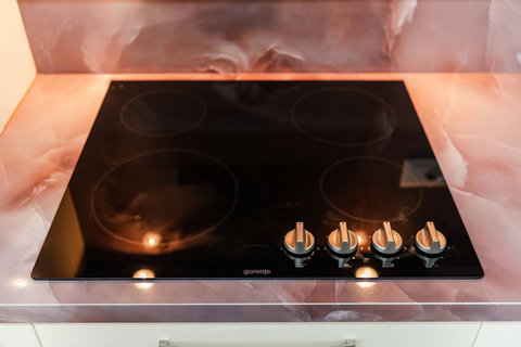 Fully-equipped kitchen details