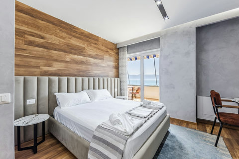 Bedroom 1 with a double bed